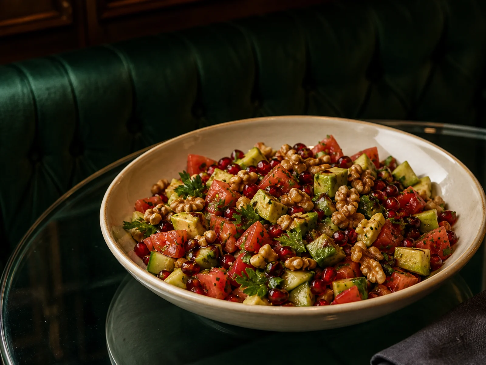 Avokadolu Narlı Gavurdağı Salata