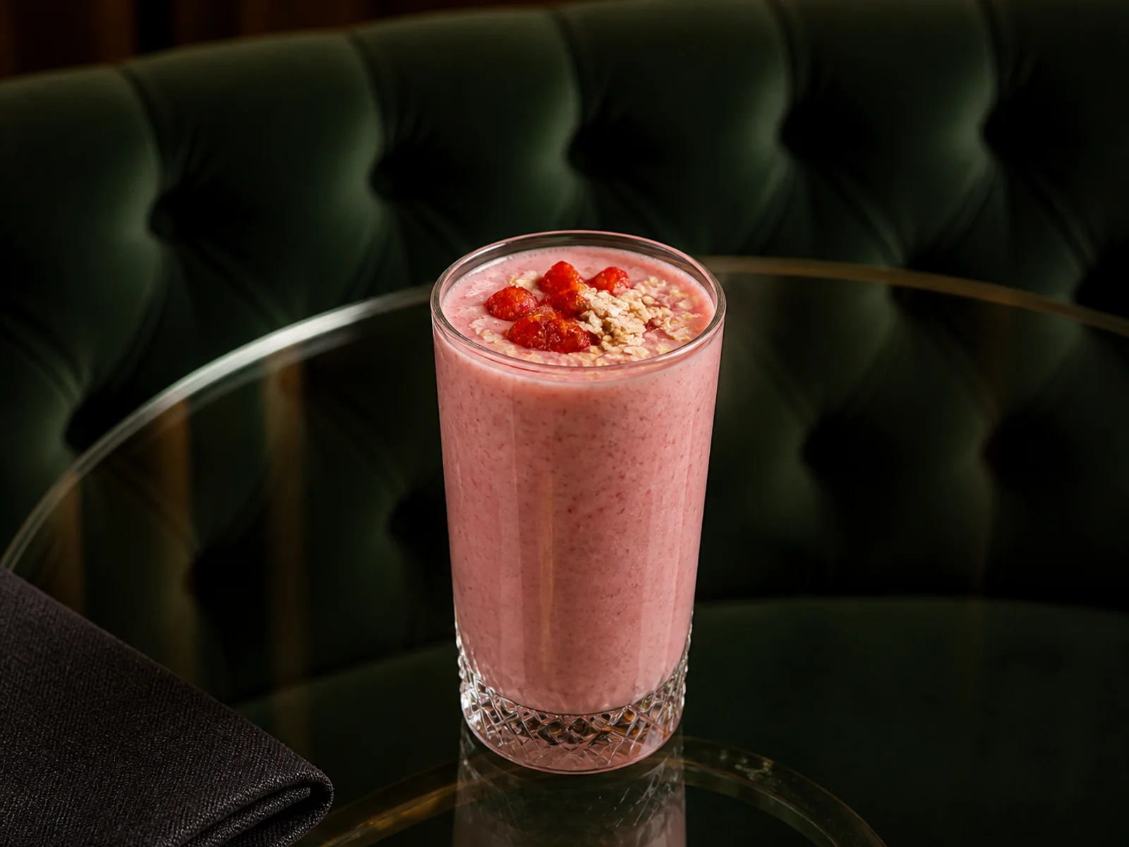Çilekli Yulaf Smoothie