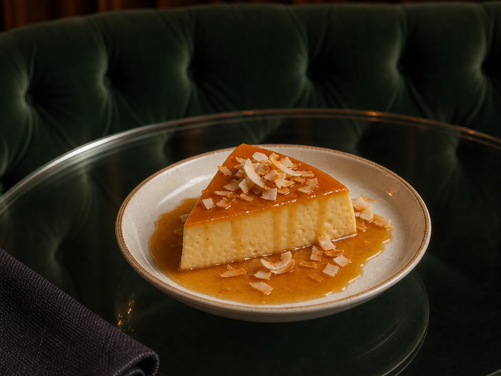 Flan de Coco Cubano