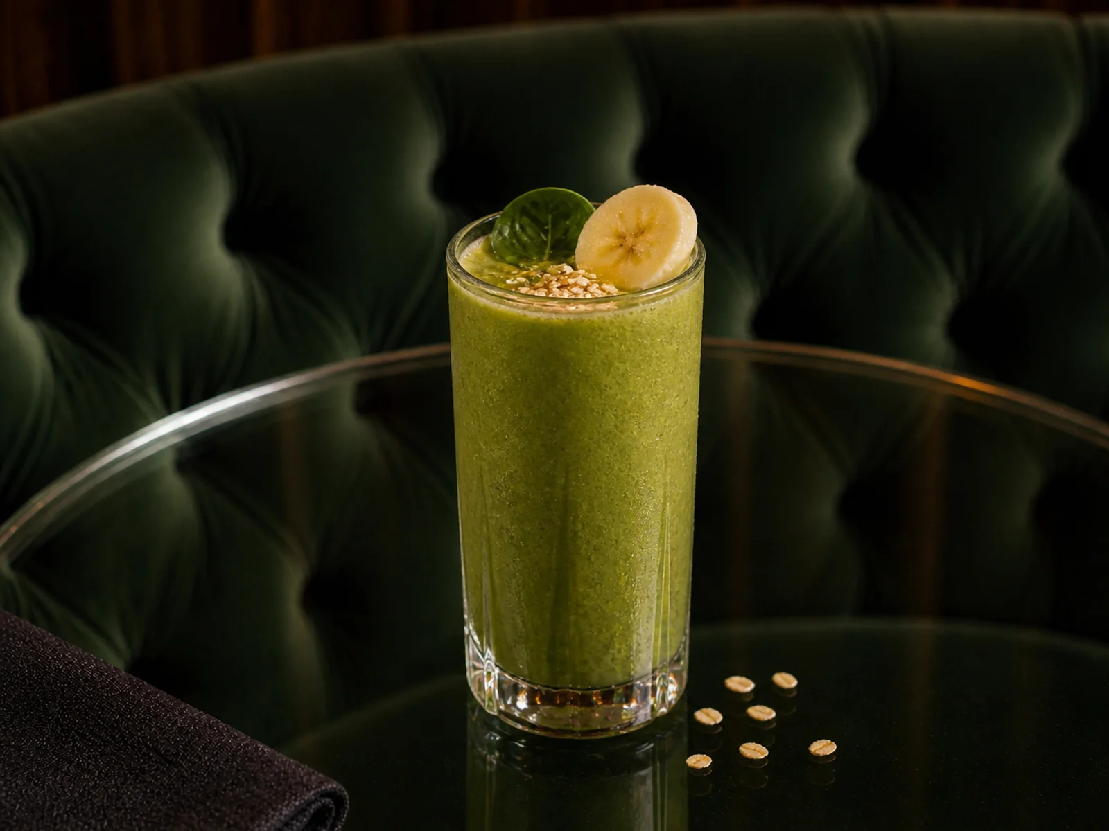 Ispanaklı Muzlu Smoothie