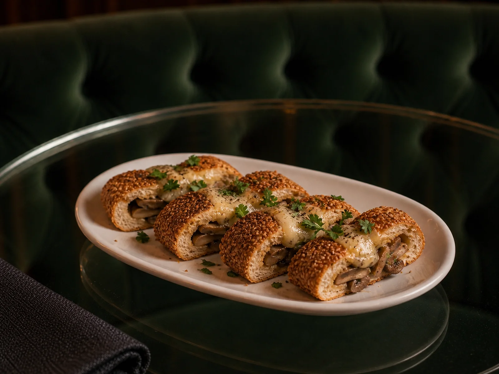Balıkesir Mantarlı Simit Dolması