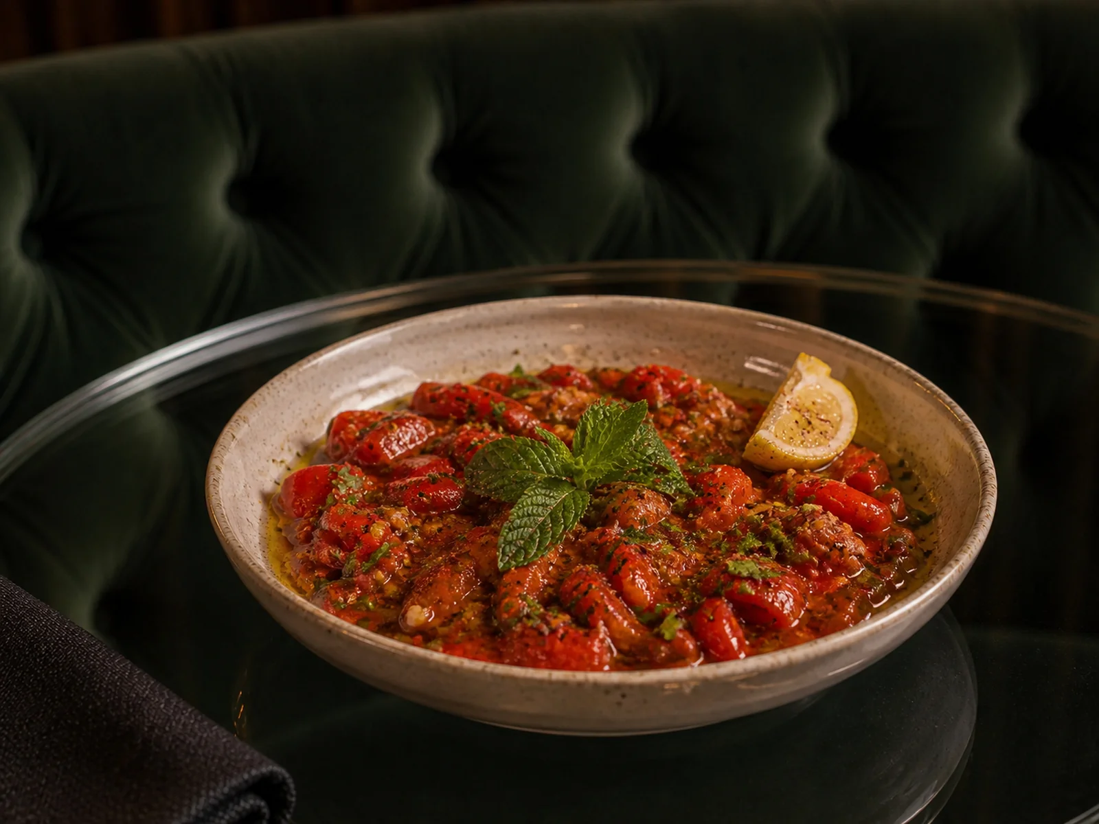 Tunisian Slata Mechouia