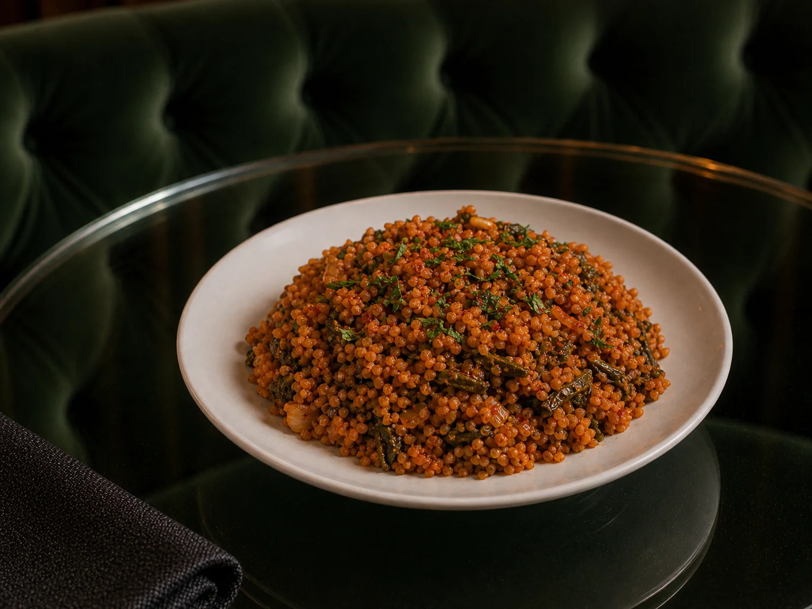 Salçalı Madımaklı Bulgur Pilavı