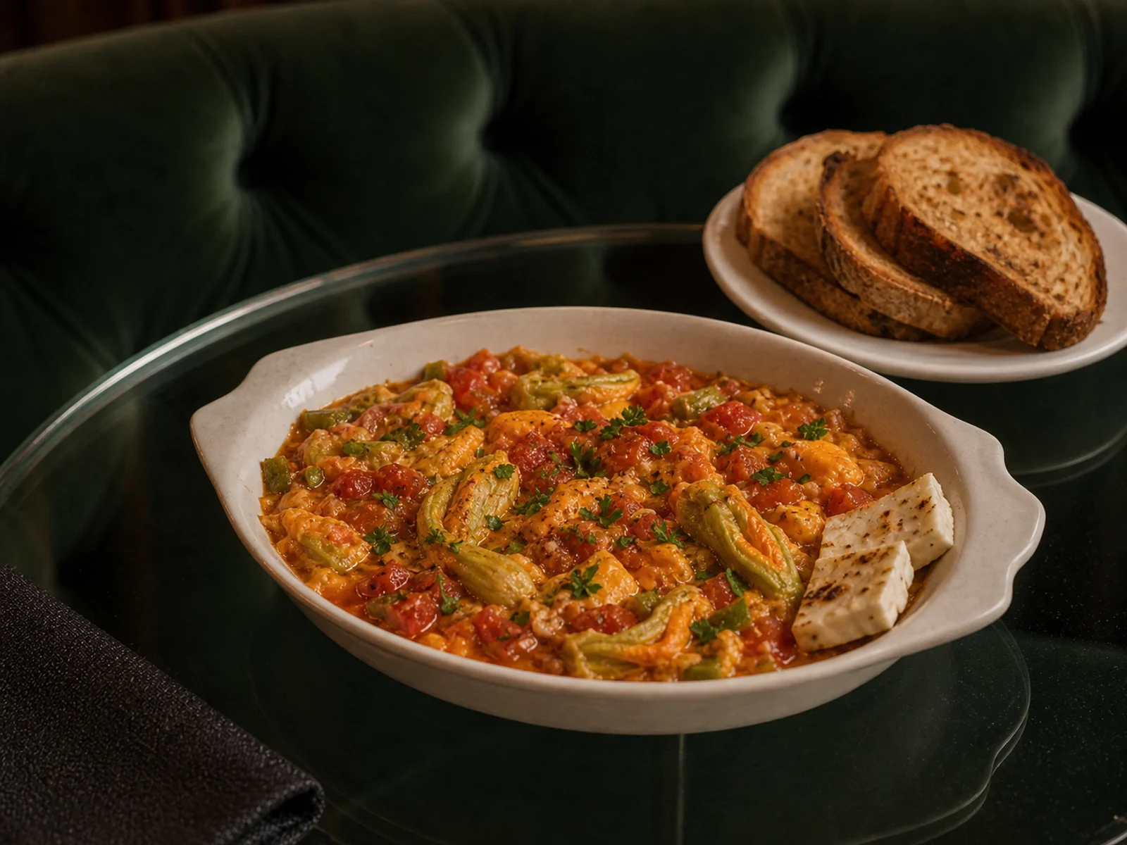 İzmir Kabak Çiçekli Menemen