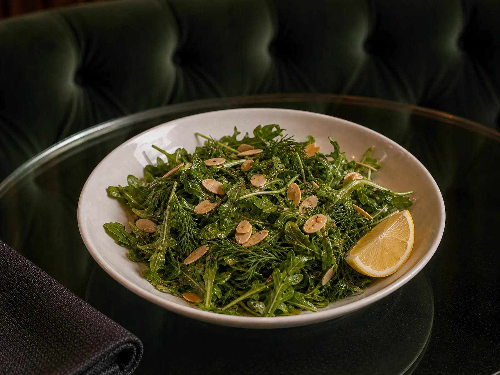 Otlu Bademli Roka Salata
