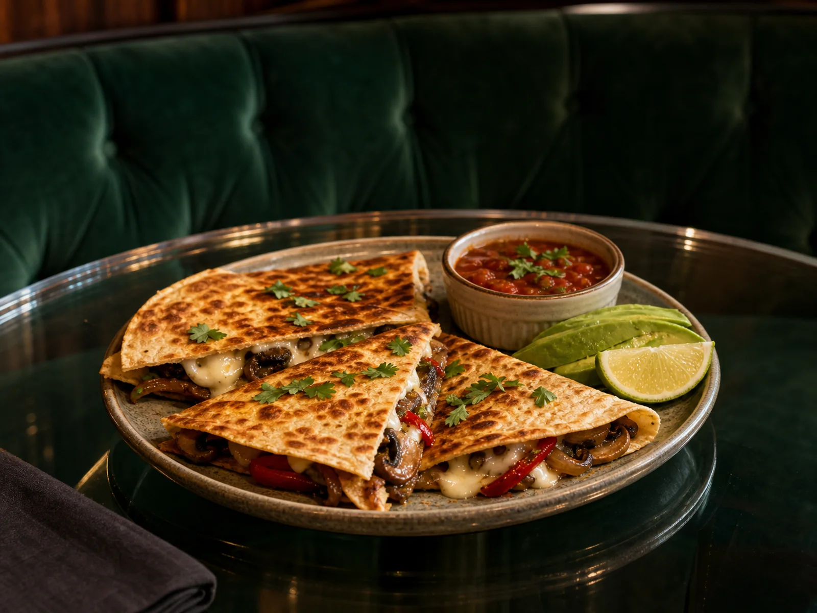Oaxaca Quesadilla