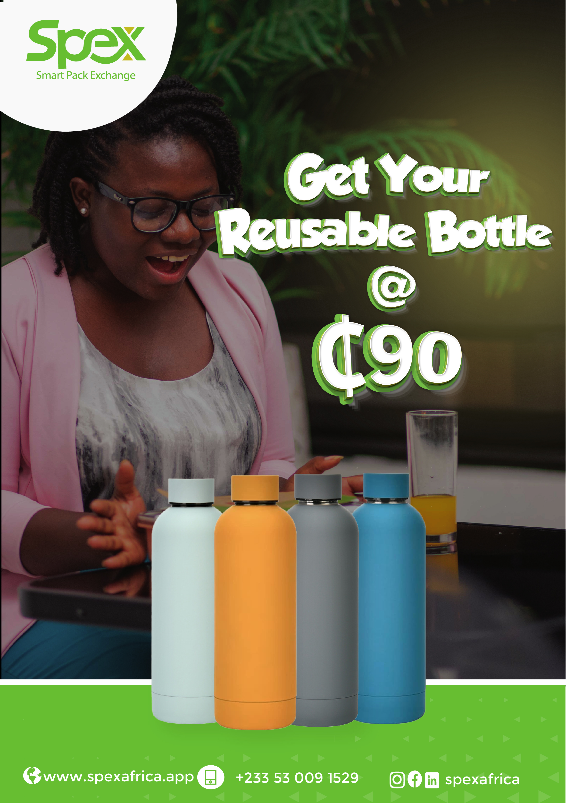 Premium Reusable Bottle