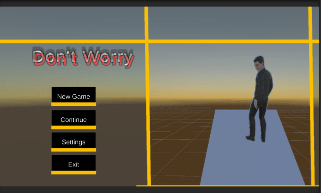 Don't Worry Game Horror Advanture [ Full Source Code Project Prototype]