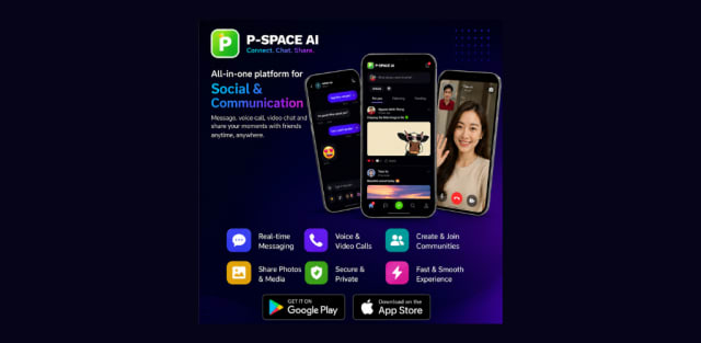 Tải Xuống P-SPACE AI: Mạng Xã Hội Tích Hợp AI Mới Nhất Cho Android *APK