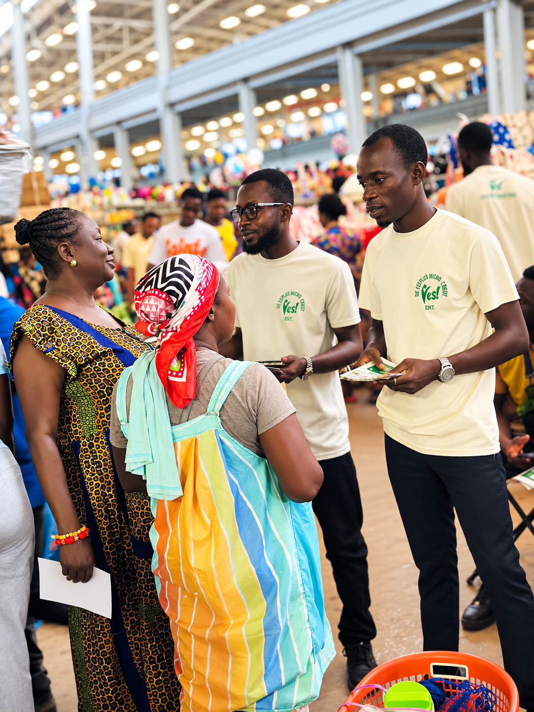 De Yesplus Microcredit Enterprise — Client support and onboarding