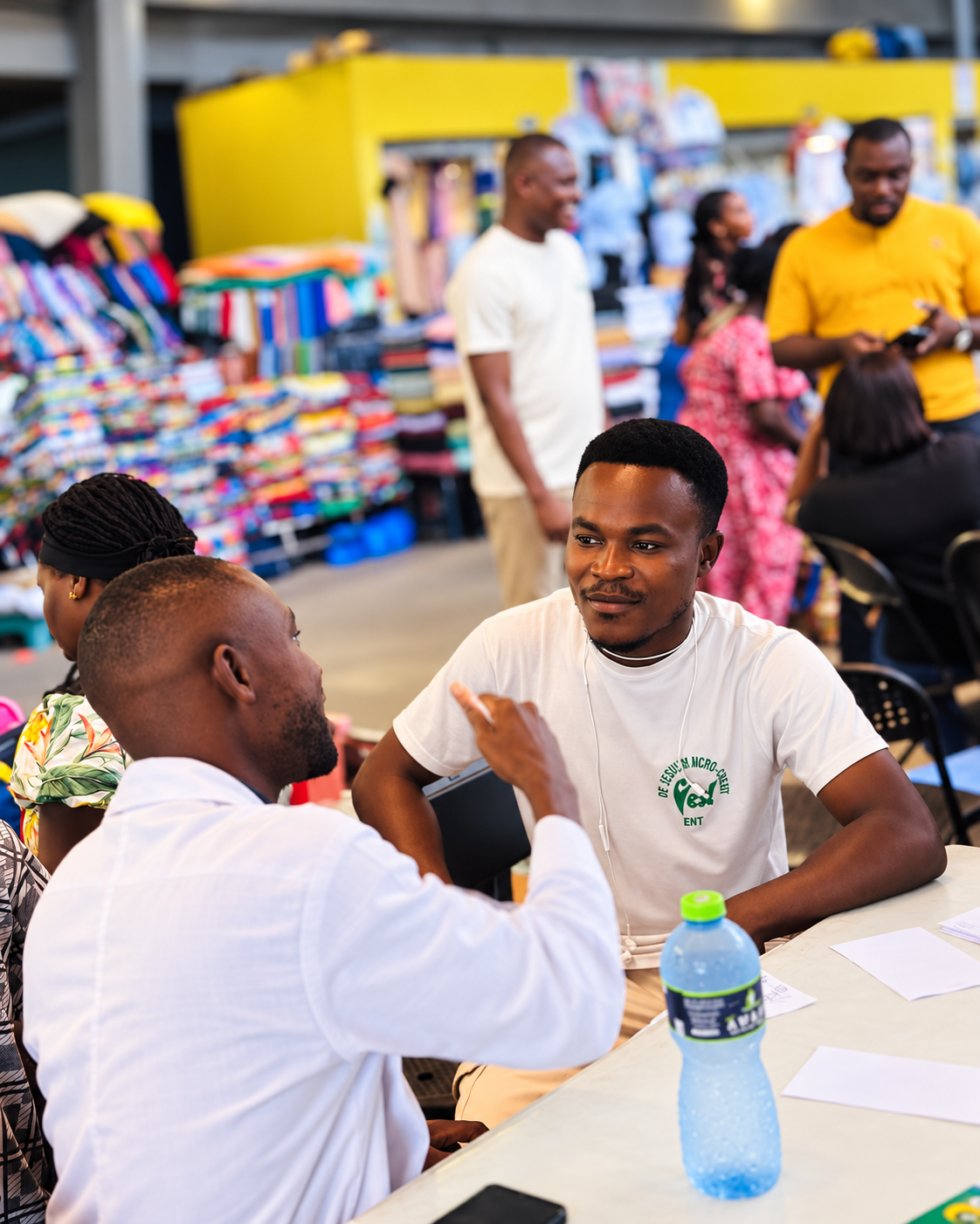 Professional microcredit service
