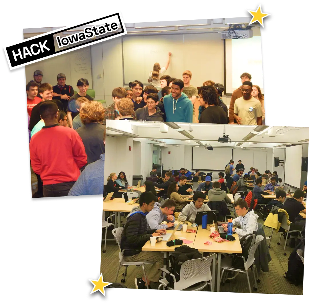 Kreative Horizon Mission Photo on Homepage of Students at Hackathons