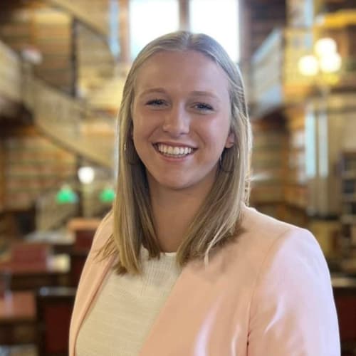 Georgie Hilby - District Representative at Congresswoman Ashley Hinson Judge Headshot for Hack Iowa State v2