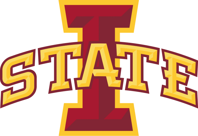 Iowa State University Logo in Black