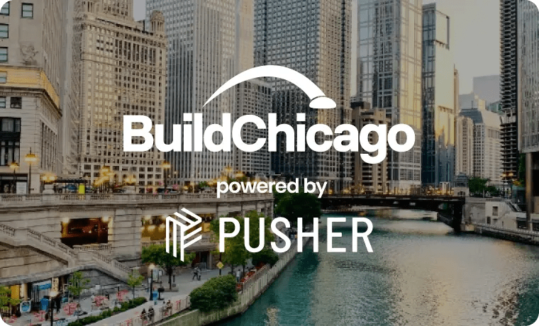 BuildChicago 2019 powered by Pusher Event Card Cover Image in Color