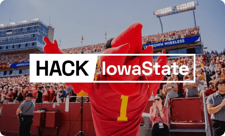 HackISU v1 Image for Event Card in Color - Iowa State's Newest 24 Hour Hackahton!