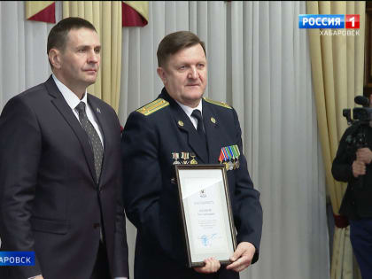 Смотрите в 21:09. День пограничника отметили в Хабаровске