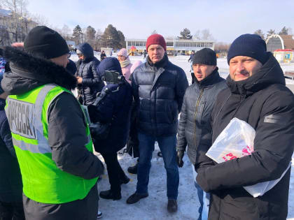 Активисты СРЗП поддержали Сергея Фургала на митинге