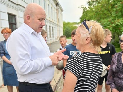 Мэр Хабаровска встретился с жителями поселка им. Горького