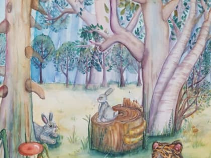 Персональная выставка юной художницы «Кисть, палитра и Полина» откроется в «Совкино»