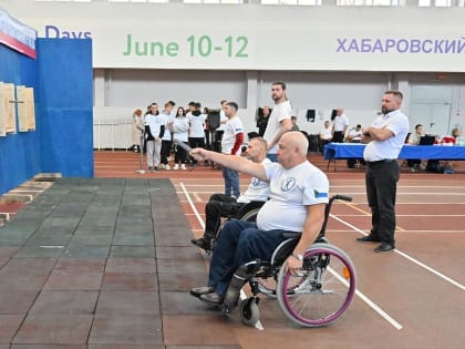 Всероссийские соревнования по метанию ножа для спортсменов ПОДА прошли в Хабаровске