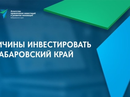 Причины инвестировать в Хабаровский край назвали эксперты АНО "АПИРИ"