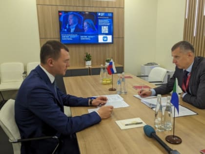 Дегтярев провел рабочую встречу с Чрезвычайным и Полномочным Послом Республики Беларусь