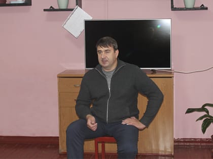 Сотрудник Краевой клинической психиатрической больницы провел занятие с осужденными исправительной колонии № 12