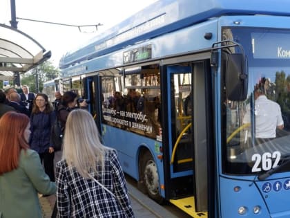 До конца года Хабаровск получит ещё девять новых троллейбусов