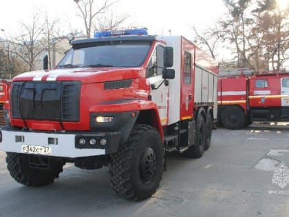 Пожар в салоне красоты потушили в Хабаровске