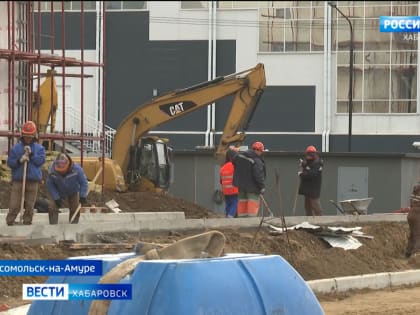 Стройка краевого значения: в Городе юности продолжается возведение детского больничного комплекса