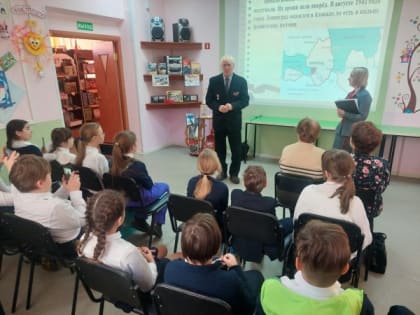 Военно-патриотический месячник проходит в Детской библиотеке-филиале № 1