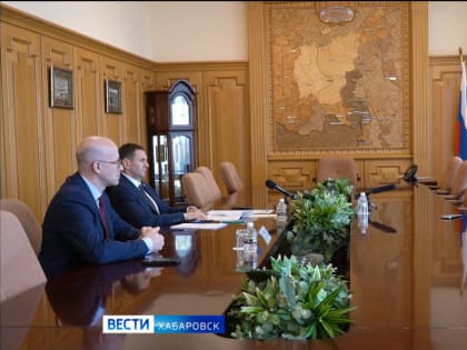 Развитие трансплантологии в Хабаровском крае Дмитрий Демешин обсудил с академиком Сергеем Готье
