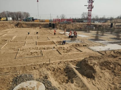 Детсад на 320 мест строится в Железнодорожном районе Хабаровска