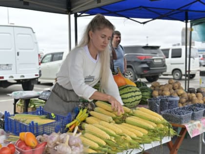 Почти 100 тонн продуктов реализовали хабаровские фермеры на ярмарках выходного дня