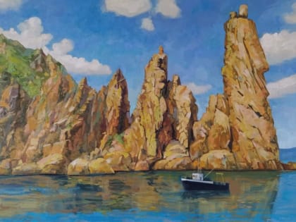 Художественная выставка Хабаровского краевого колледжа искусств «Начало»