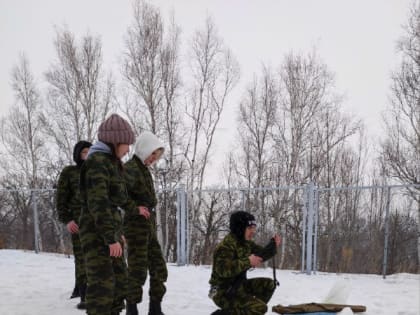 Прошла районная военно-спортивная игра «Зарница»