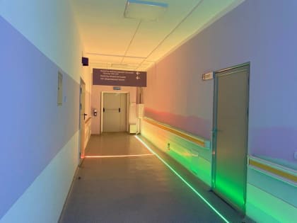 В краевой больнице им. Сергеева в Хабаровске внедрили цветовую навигацию