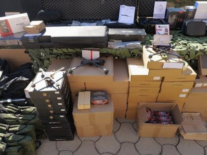 На передовую СВО по поручению Юрия Трутнева передали снайперские комплексы, БПЛА, станции радиоэлектронной борьбы