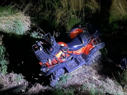 Водитель квадроцикла скончался на месте ДТП в Хабаровске