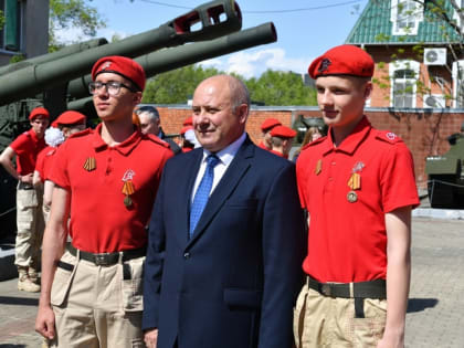 Сергей Кравчук: Эта медаль будет всю жизнь напоминать вам об участии в Параде Победы