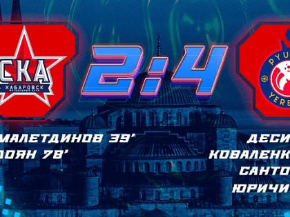 Первый контрольный матч проиграли футболисты «СКА-Хабаровска»