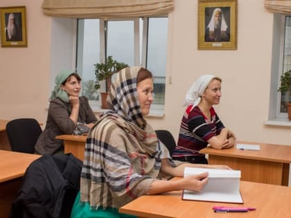 В Хабаровской семинарии прошла лекция для педагогов воскресных школ