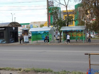 Создание художественных павильонов для остановок в городе
