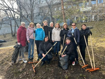 Участие в краевом субботнике!