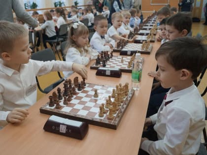 Турнир юных шахматистов прошел в Хабаровске