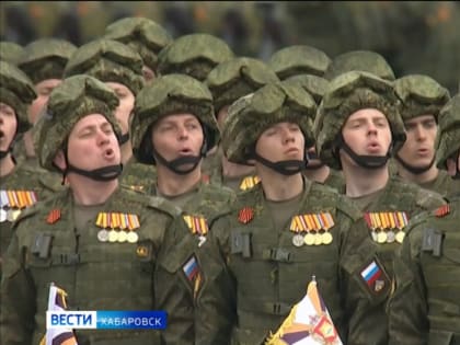Самый масштабный на Дальнем Востоке Парад Победы прошёл в Хабаровске