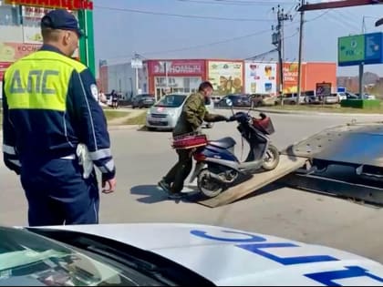 Мотоциклистов-нарушителей ловили сотрудники ГАИ в Хабаровске