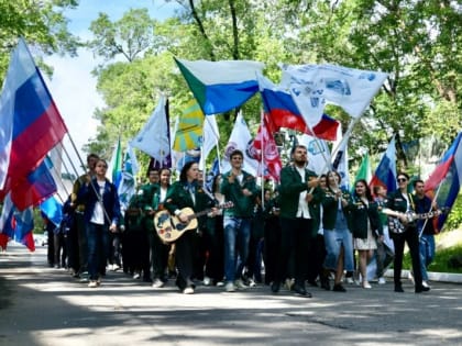 Около 1,5 тысяч человек отправятся работать в составе студенческих отрядов Хабаровского края