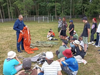 Военно-патриотическая смена в «Орбите»